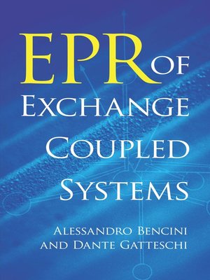 cover image of EPR of Exchange Coupled Systems
